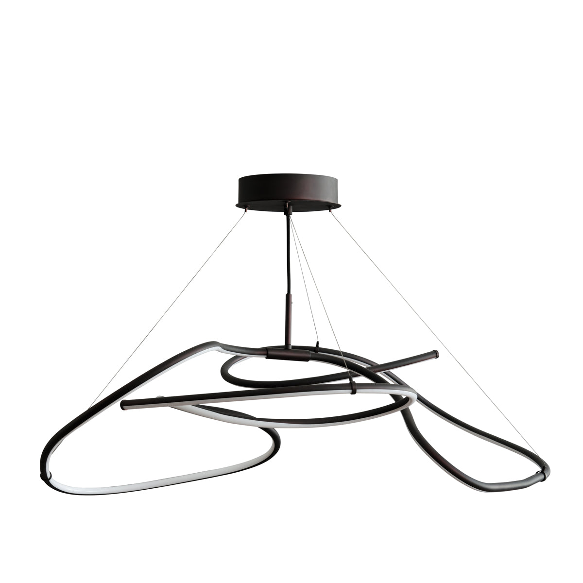 101 CPH Ghost Chandelier - Mini - Burned Black
