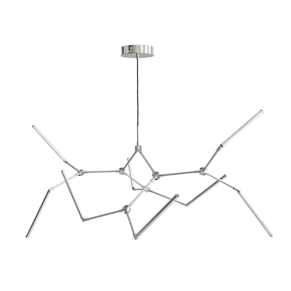 101 CPH Stick Chandelier - Mini - Chrome