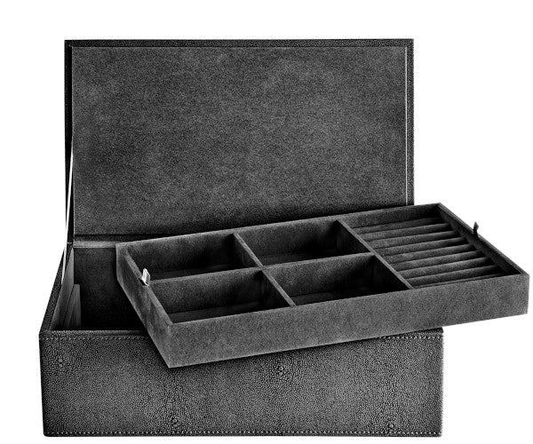 mojoo stor smykke box black sting