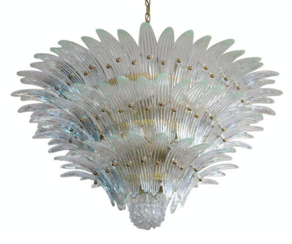 murano palmette murano lysekrone