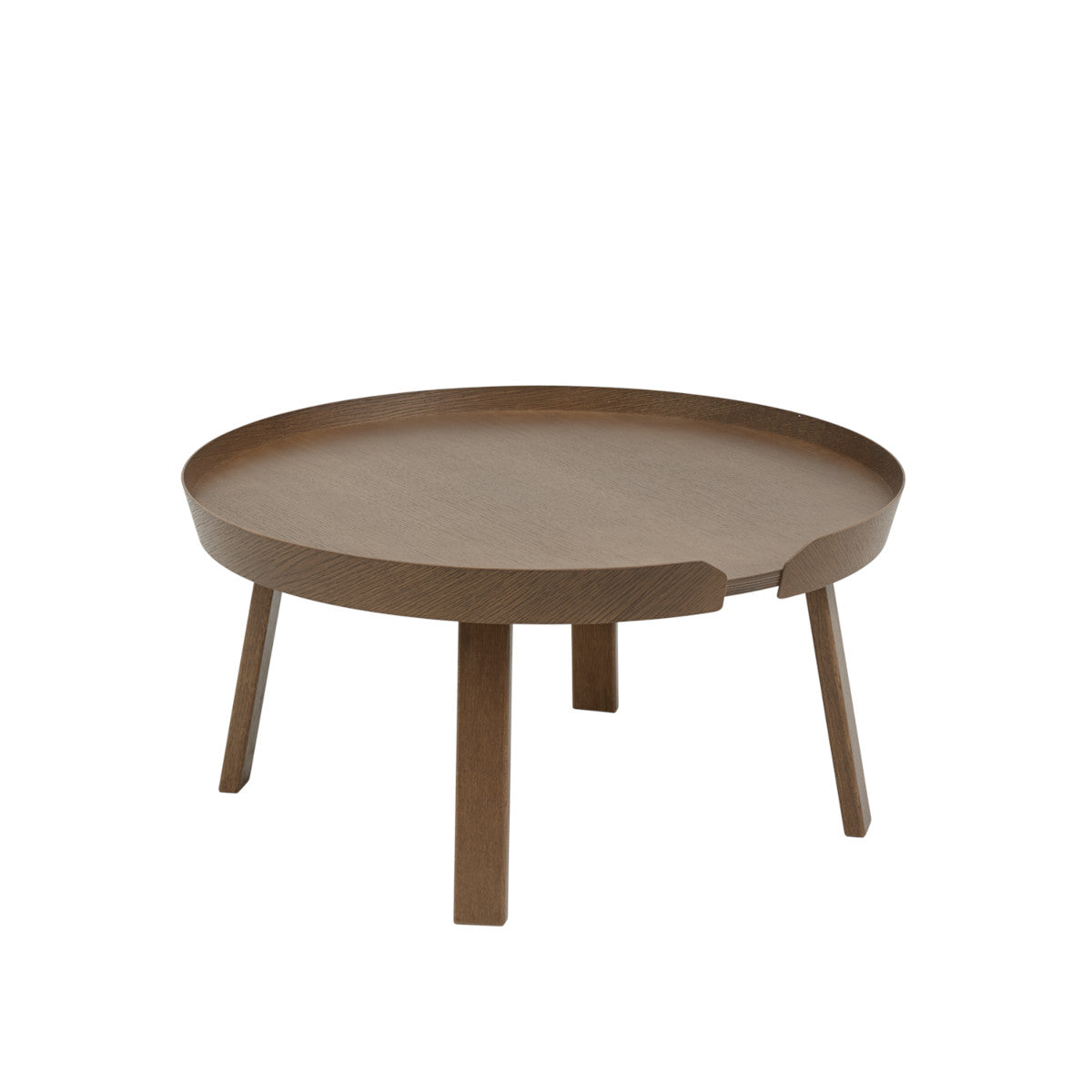Muuto Around Coffee Table - Stor - Mørke Brun