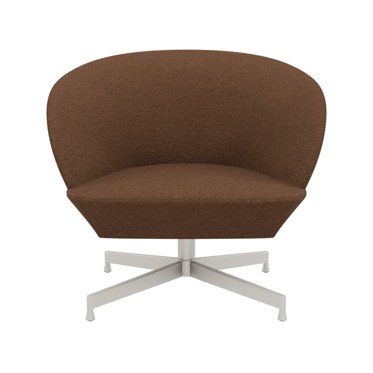 Muuto Oslo Lounge Chair - Swivel - Heart/Grey
