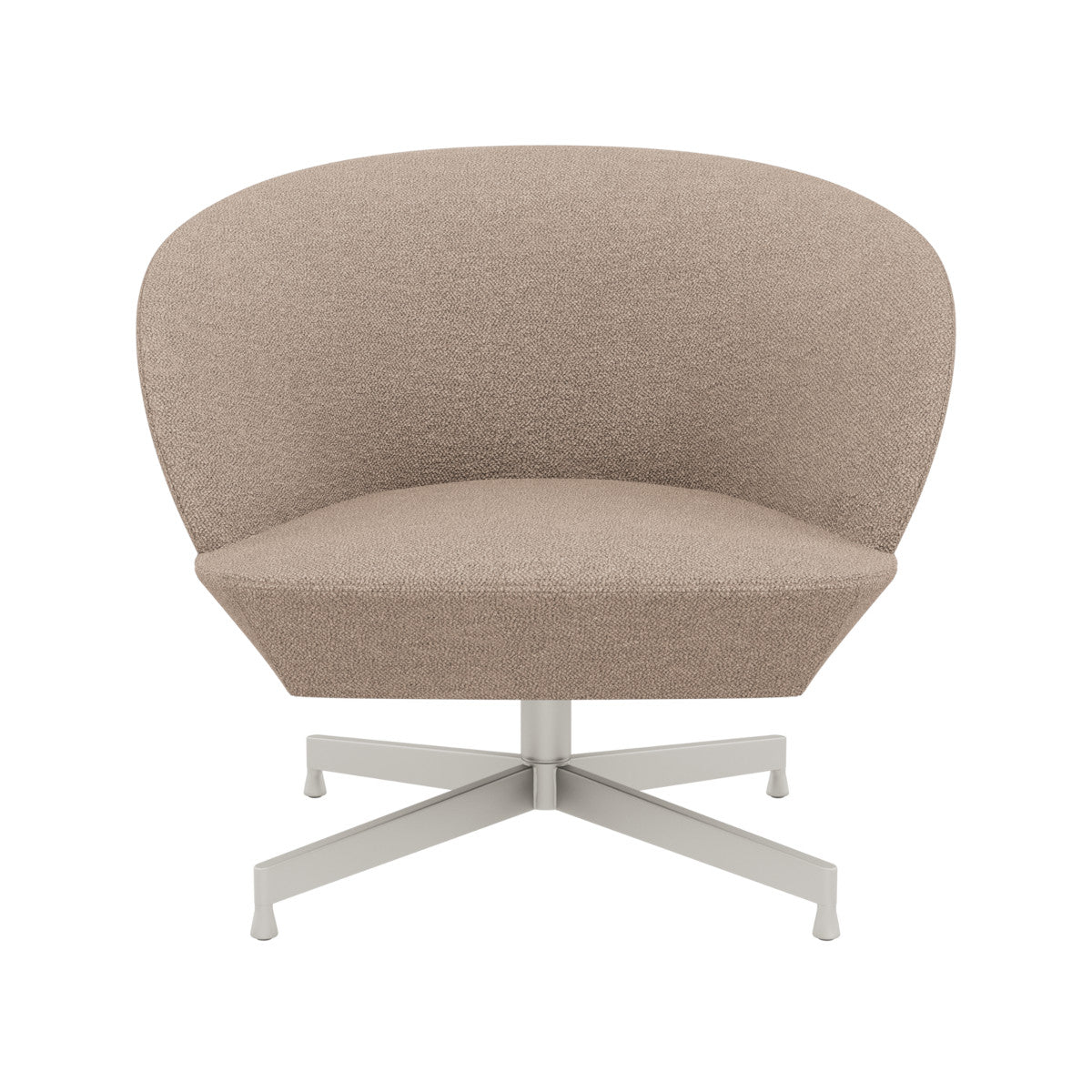 Muuto Oslo Lounge Chair - Swivel - Heart/Grey