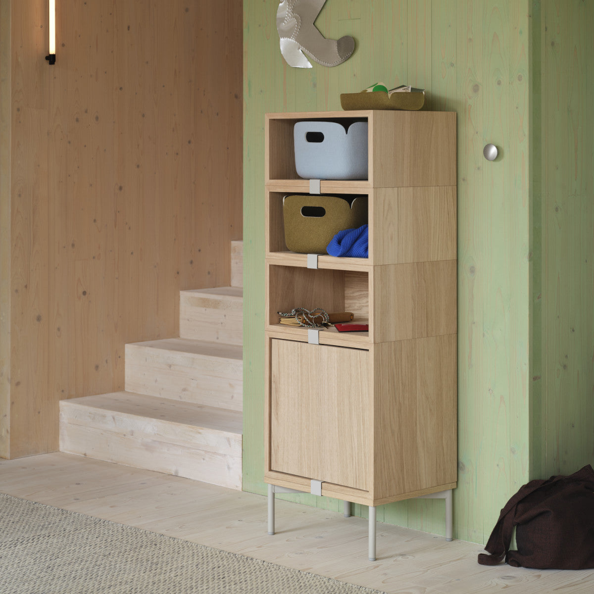 Muuto Stacked Bedside Table - Config 2