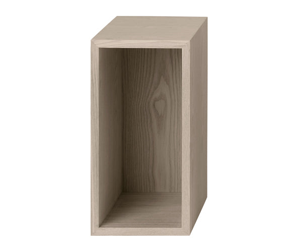 MUUTO Stacked Modul Small med Bagbeklædning Ask