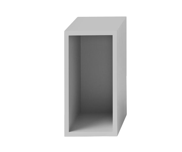 MUUTO Stacked Modul Small med Bagbeklædning Light Grey
