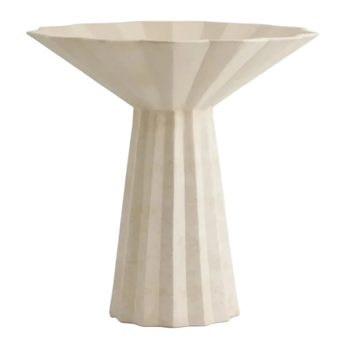 Nordal Minu vase - 35x25 - råhvid