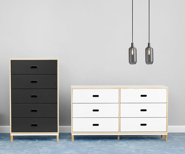 Normann Copenhagen Kabino Kommode M. 6 Skuffer - Hvid