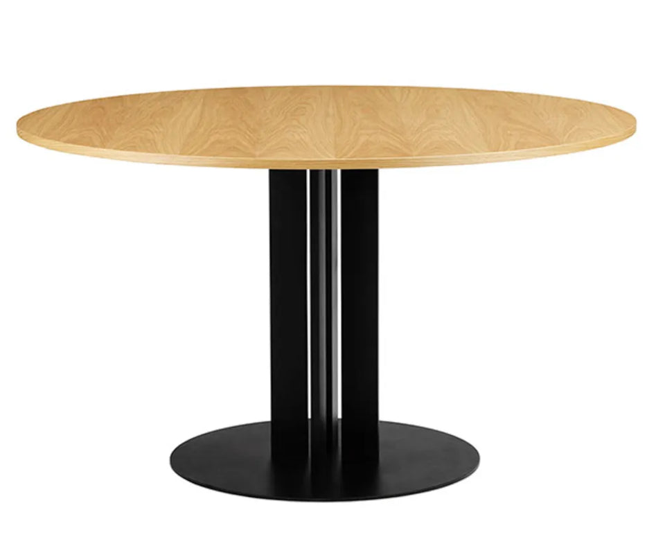 Normann Copenhagen Scala Spisebord - Ø110 - Lys Eg - DEMO