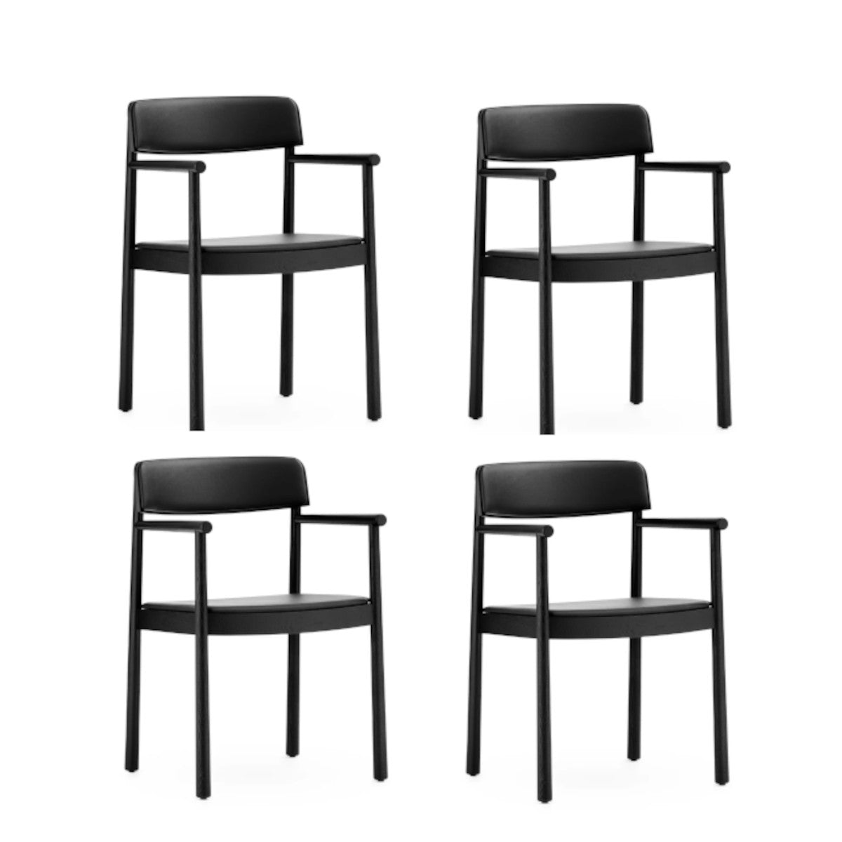 Normann Copenhagen Timb stol - 4 stk DEMO.