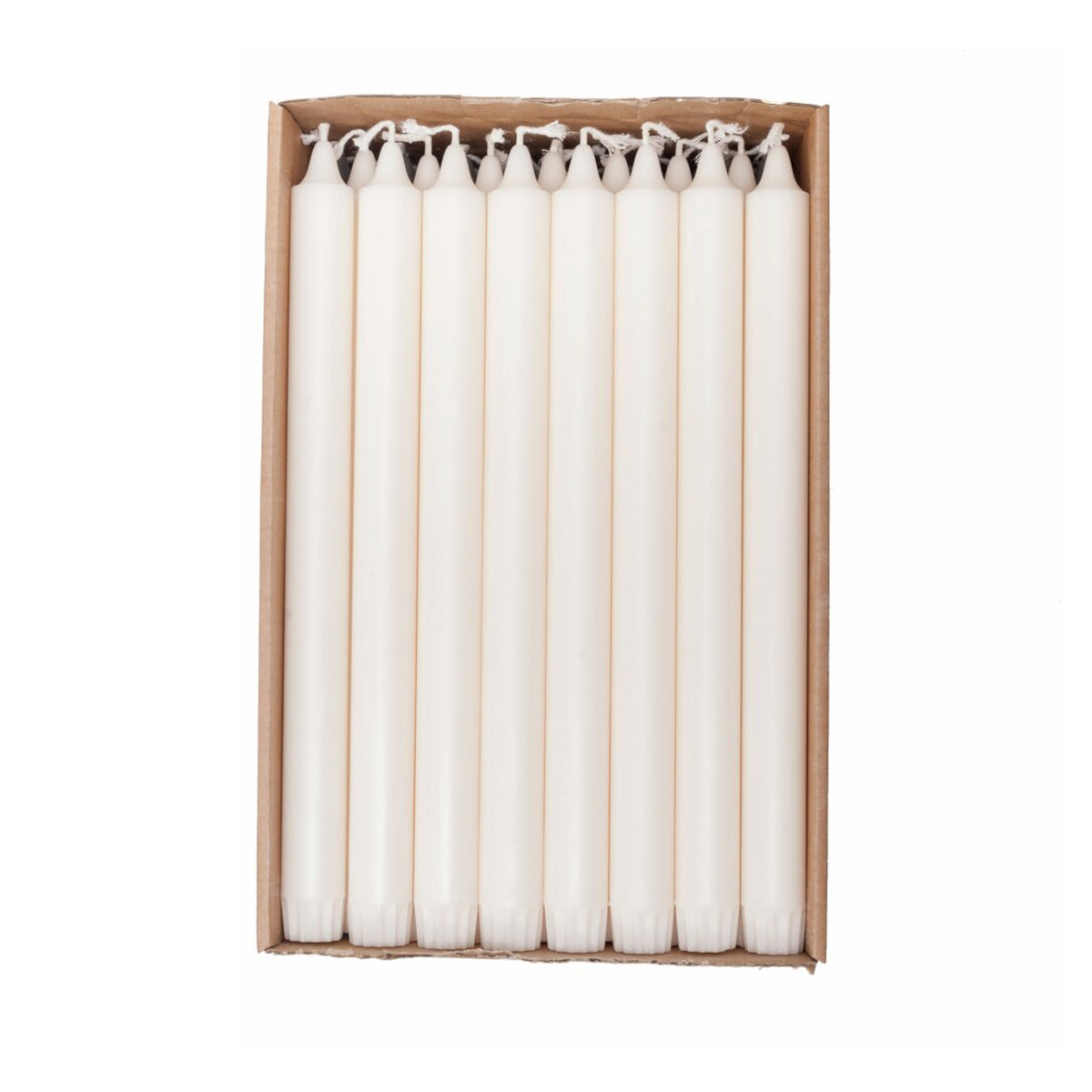 Kronelys - offwhite - 1 stk