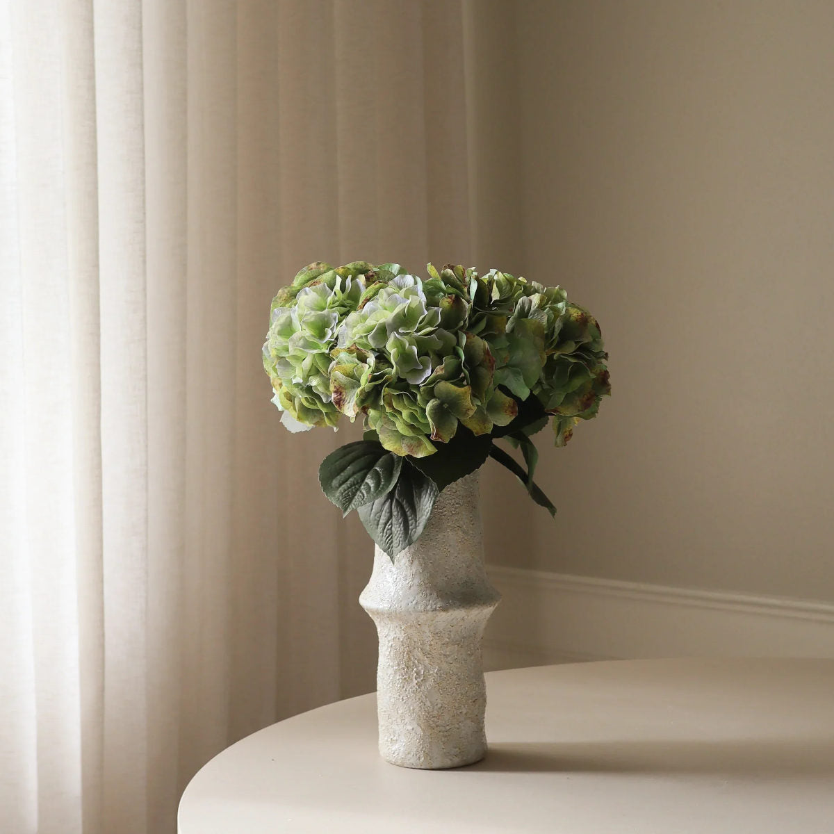 Botané Hydrangea blomst - olive green