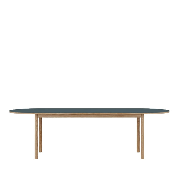 WB Manufaktur Essential Oak Oval Spisebord - 256x90cm - Linolium