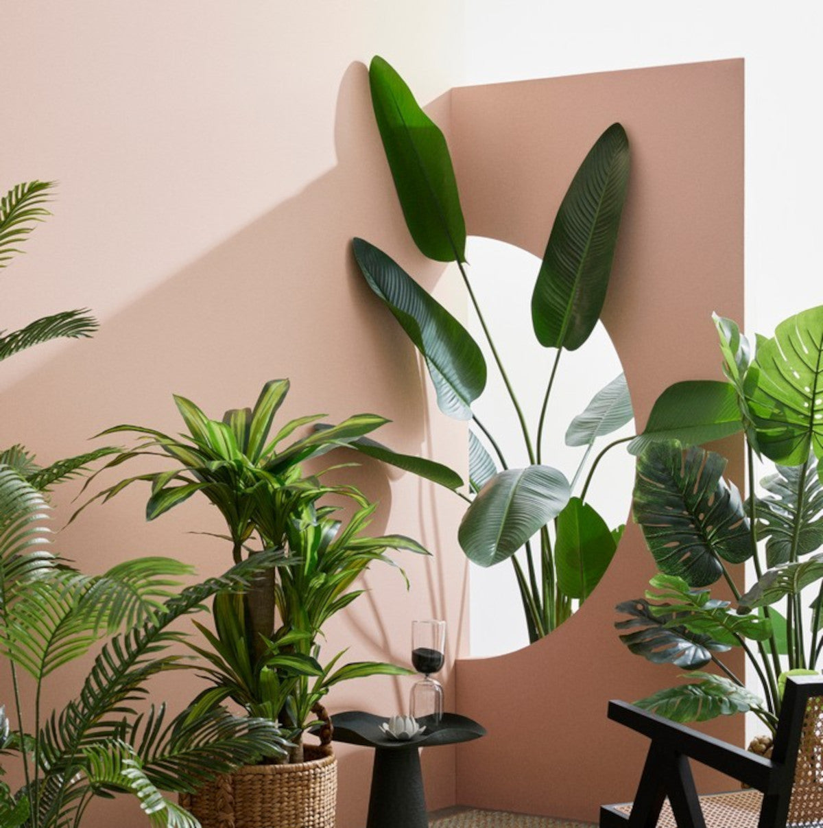 Kunstig Strelitzia plante - 150