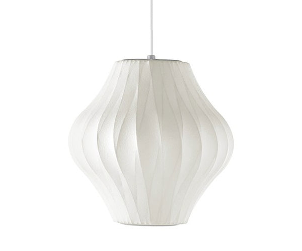 HAY Nelson Pear Crisscross Bubble Pendant - Small - Off-White