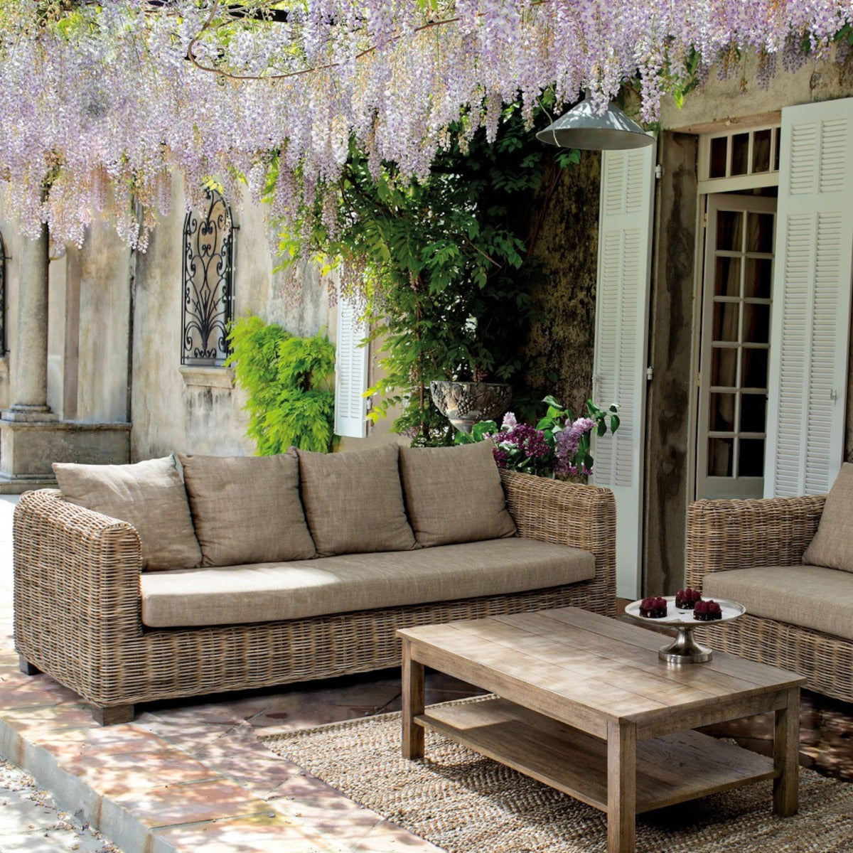 Bortaleza sofa - 210 - kubu rattan