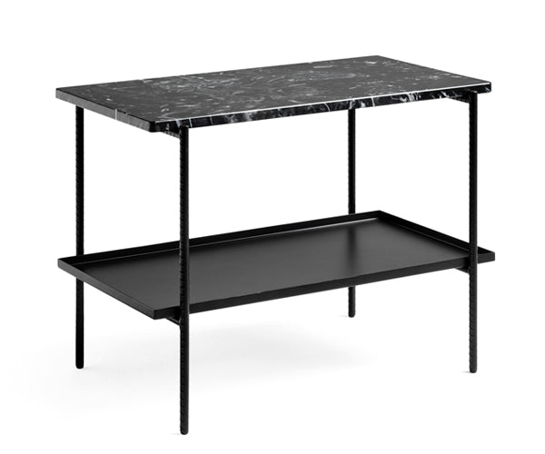 HAY Rebar Sidebord 75x44 cm. - Sort Marmor