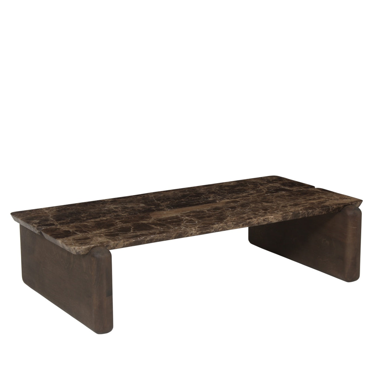 Richmond Interiors Lagrasse sofabord - 120x70 - Emperador marmor