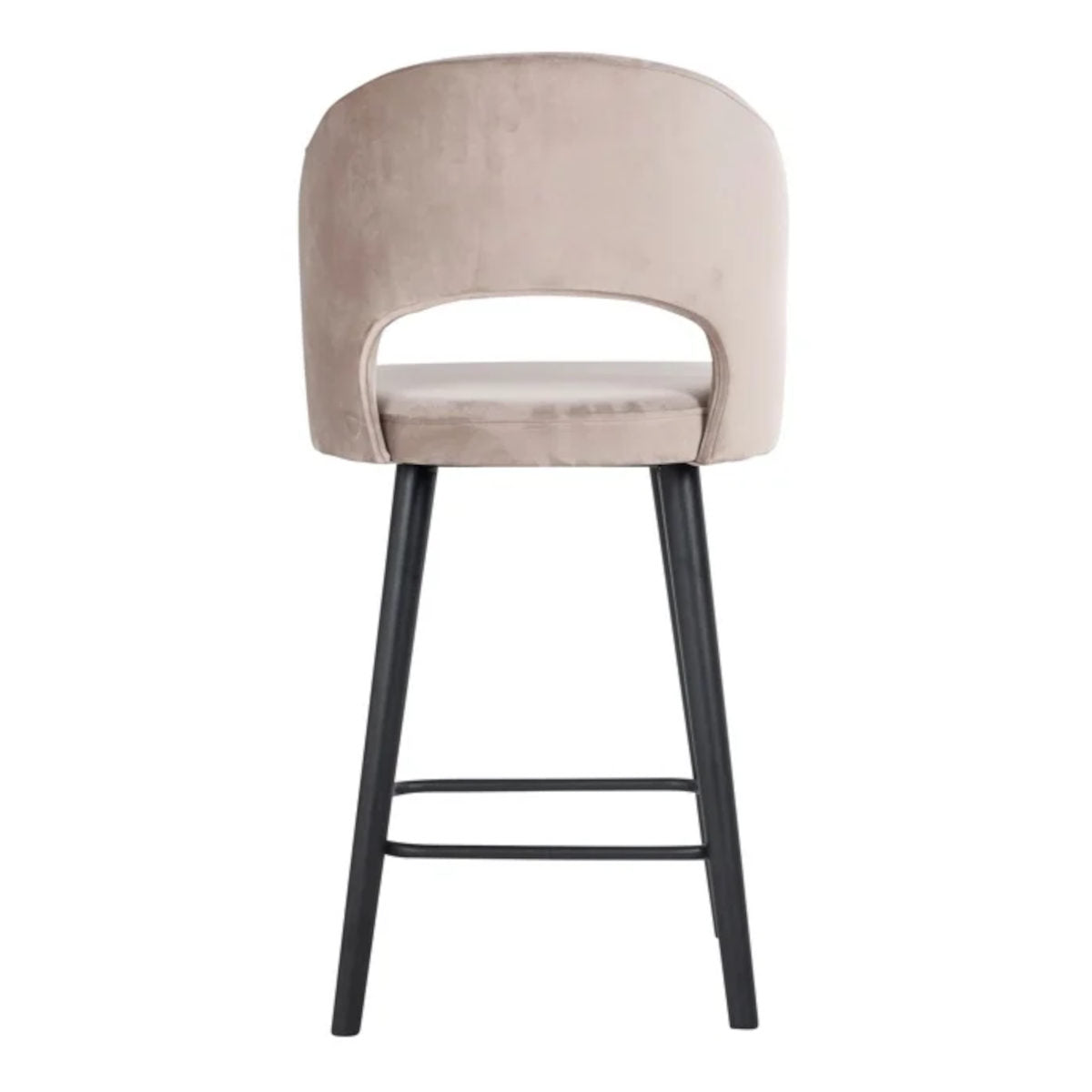 Richmond Interiors Savoy barstol - quartz khaki - SH 68 cm