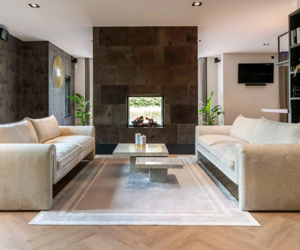 Richmond Interiors Troy tæppe - 200x300 - grey