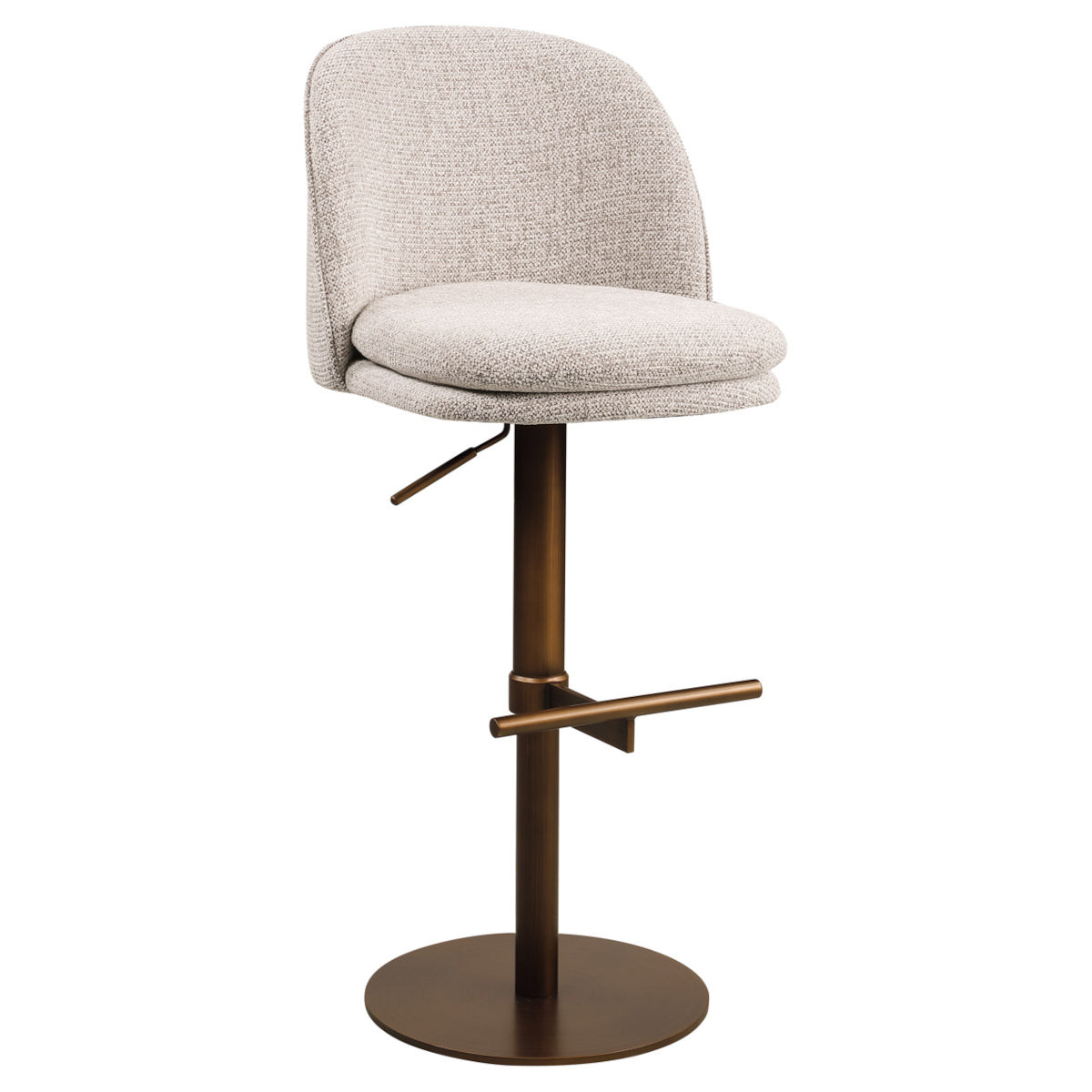 Richmond Interiors Vesper barstol - mocca fancy