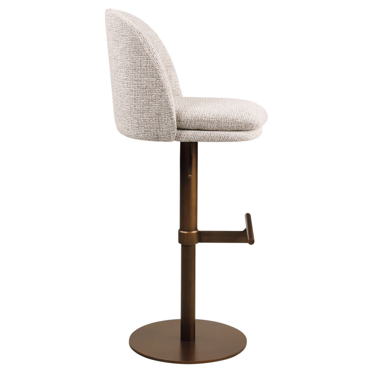 Richmond Interiors Vesper barstol - mocca fancy