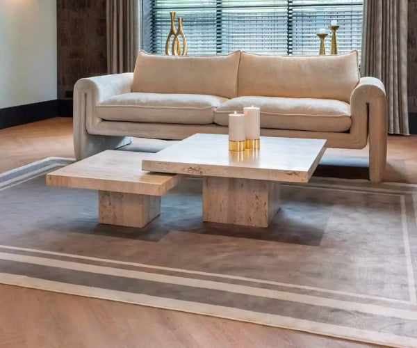Richmond Interiors Troy tæppe - 200x300 - grey