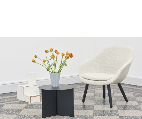 HAY Slit Table - Round - Black