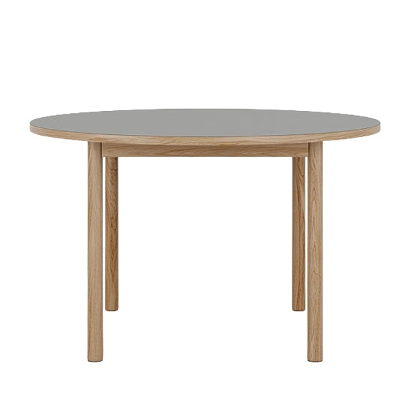 WB Manufaktur Essential Oak Spisebord - Ø120cm - Linolium