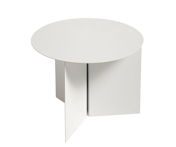 HAY Slit Table - Round - White