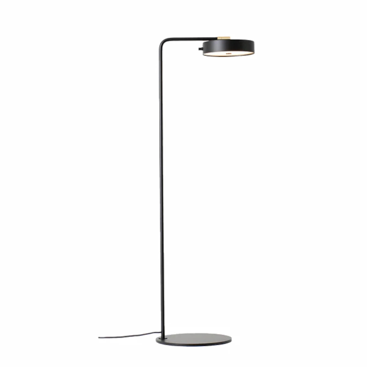 Rubn James Gulvlampe - Black/Brass