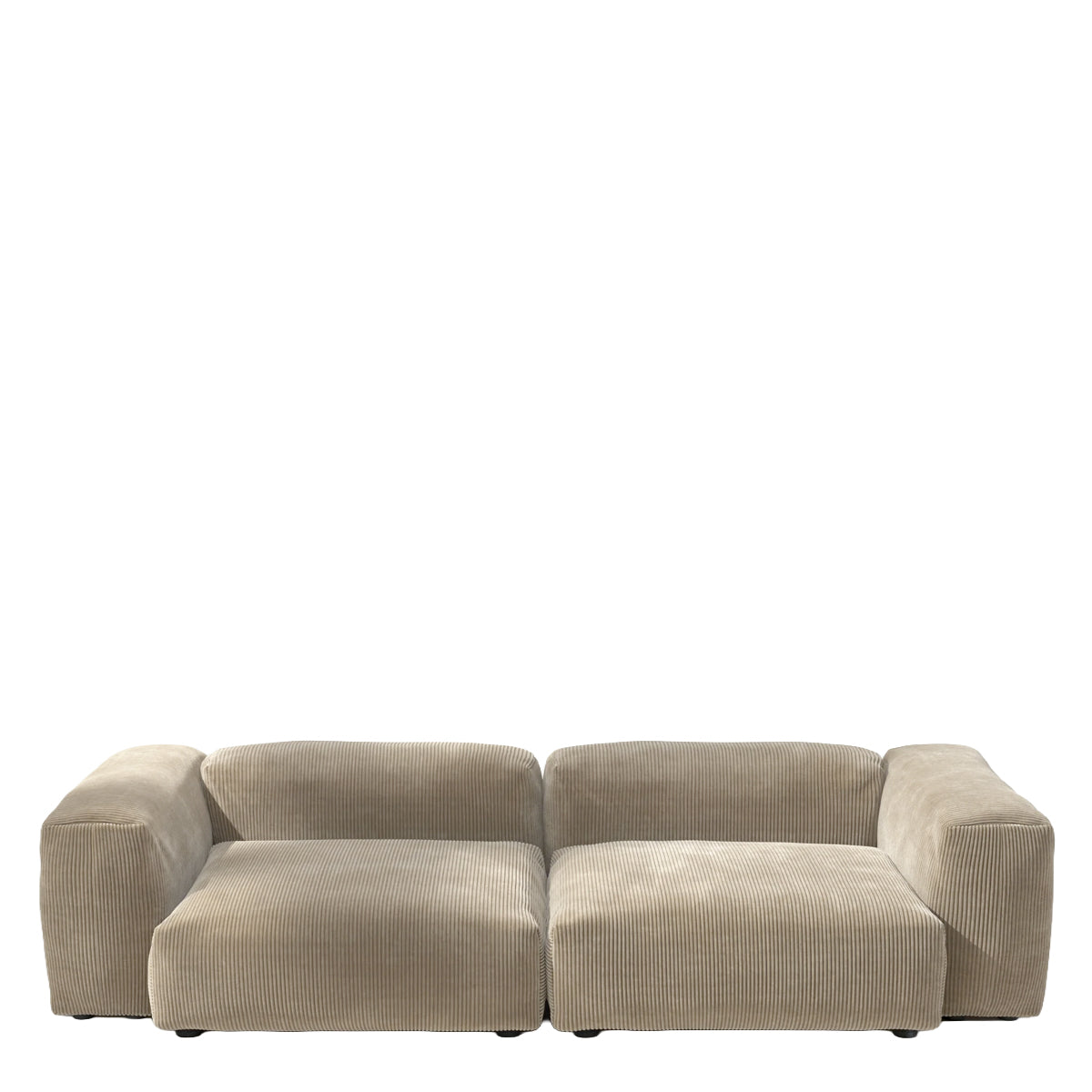 Vetsak Sofa Set 02 Large - Cord Velour - Sand