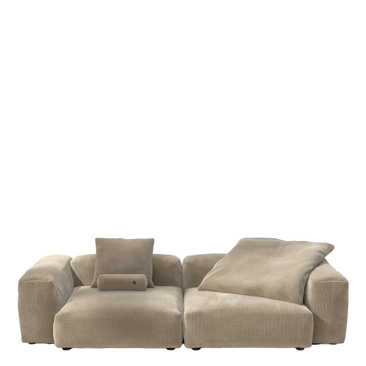 Vetsak Sofa Set 02 Large - Cord Velour - Sand