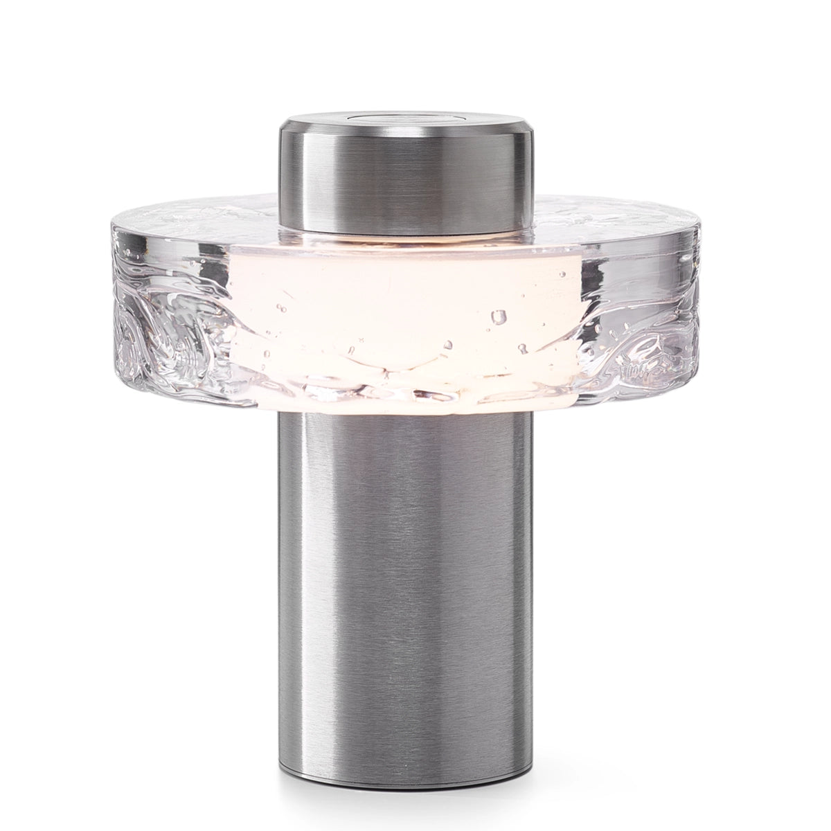 Bomma Ollo Transportabel Bordlampe - Brushed Silver