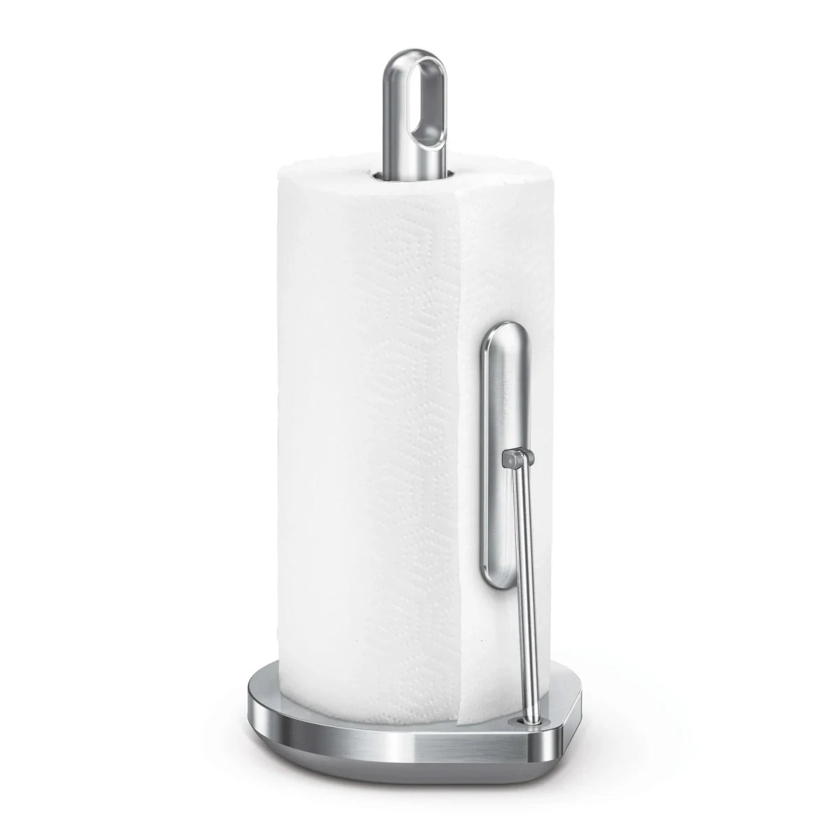 simplehuman køkkenrulleholder m/sprayflaske - børstet stål