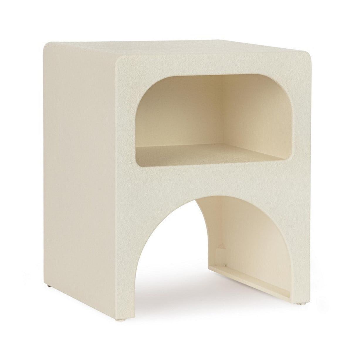 Creamy sengebord - 39,5x48,5 - light beige