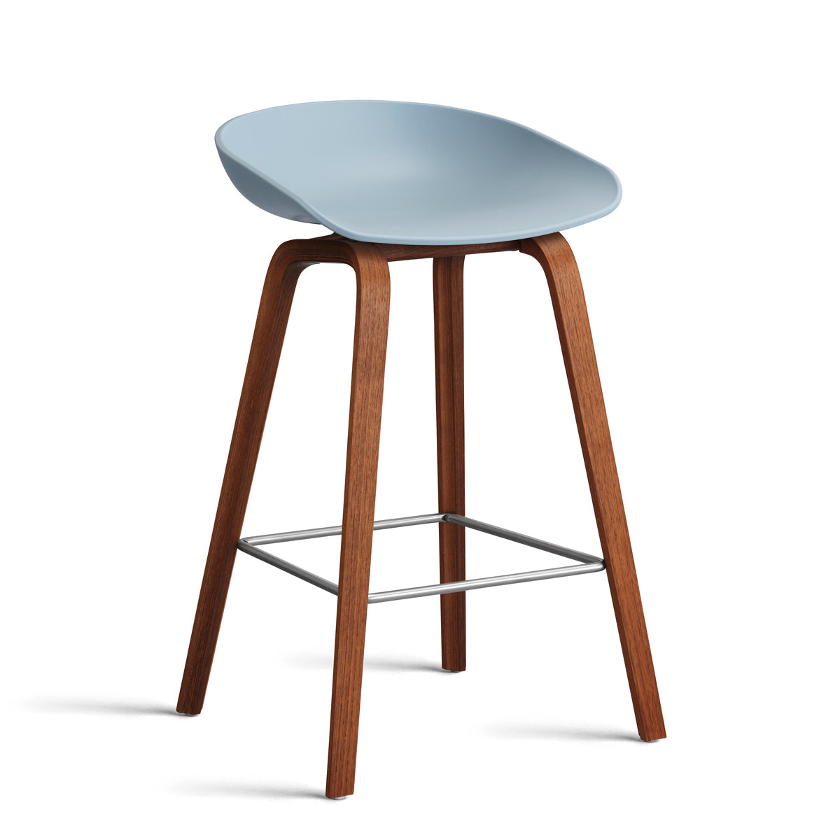 HAY About a Stool - AAS 32 Barstol - Valnød - H:65cm