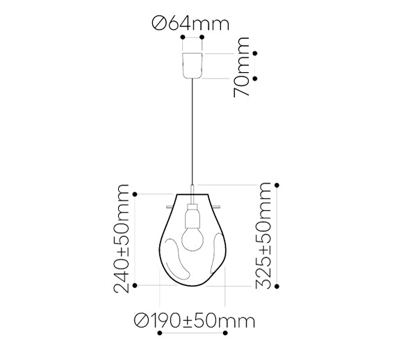 Bomma Soap Pendel - Small - Pearl