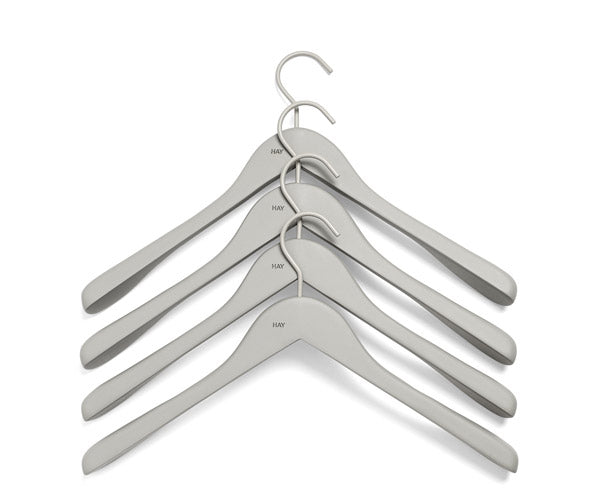 HAY Soft Coat Hanger Wide - Grå
