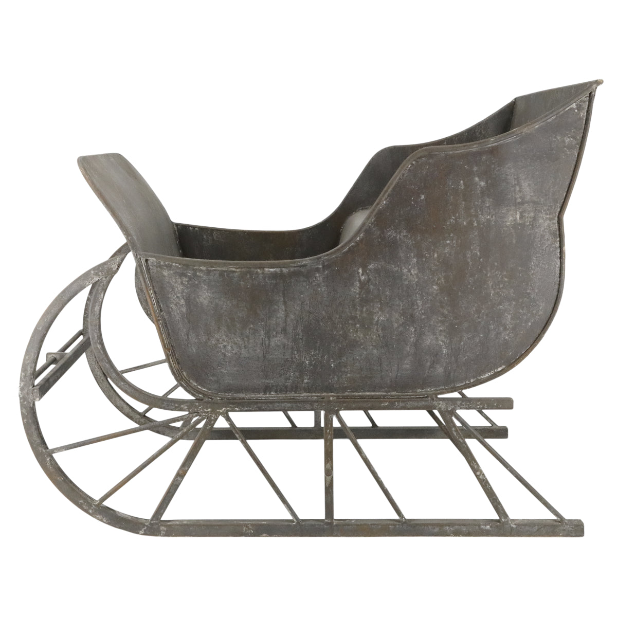 Chic Antique Vintage kane - 63x84x50 cm - antique zink