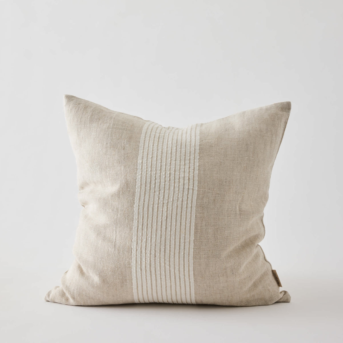 Tell Me More Colette pudebetræk - 50x50 - natural stripe