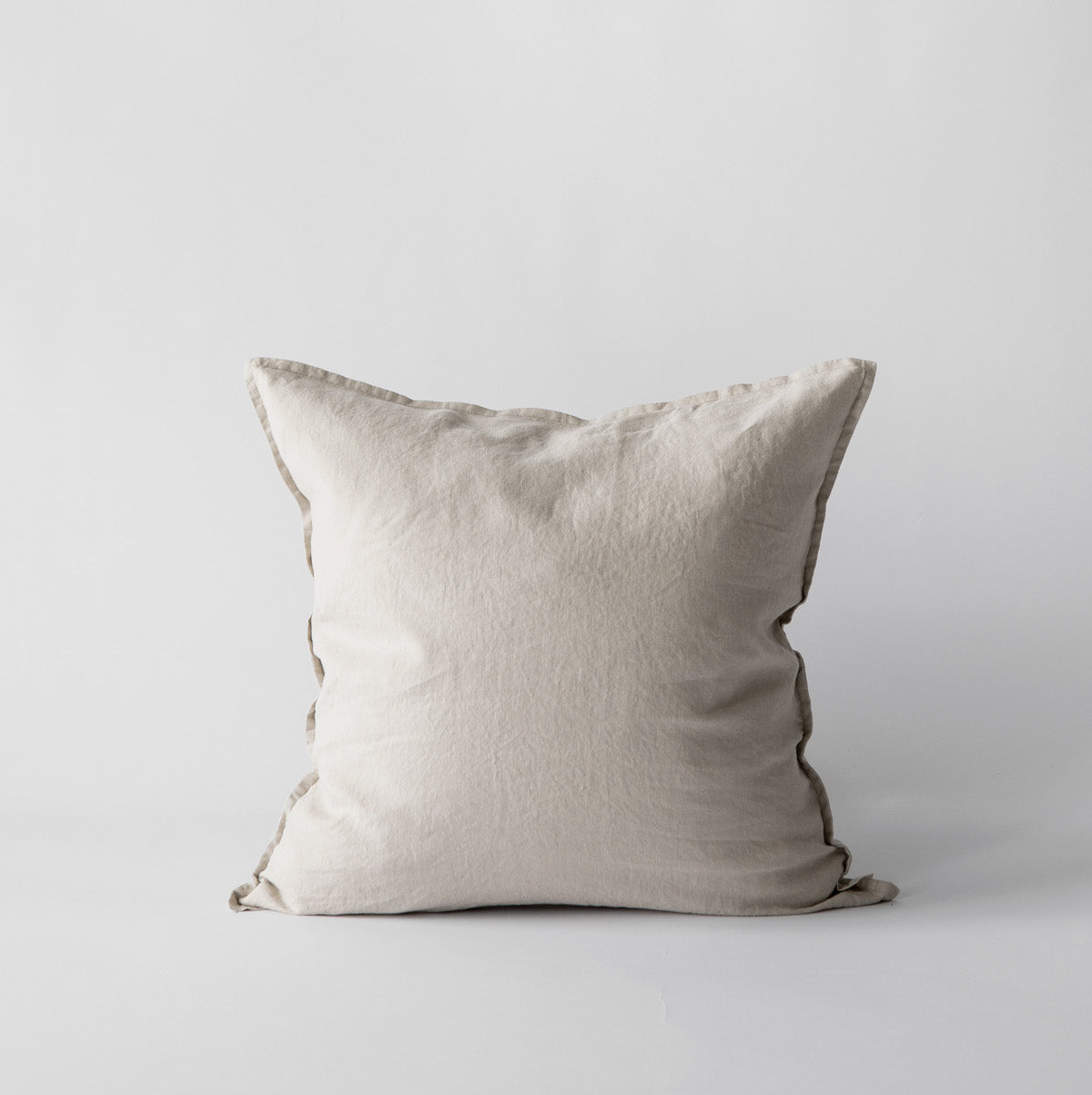 Tell Me More Linen pudebetræk - 50x50 - warm grey