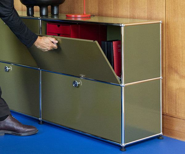 USM Haller Model E2 - Olive Green