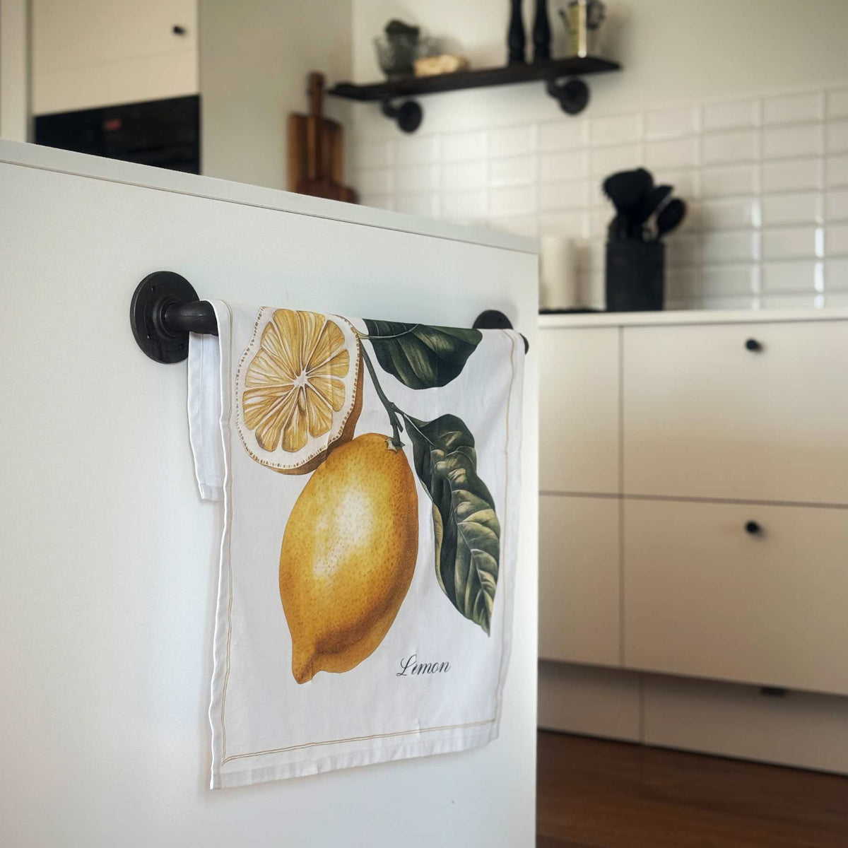 Vanillafly viskestykke - lemon - 50x70