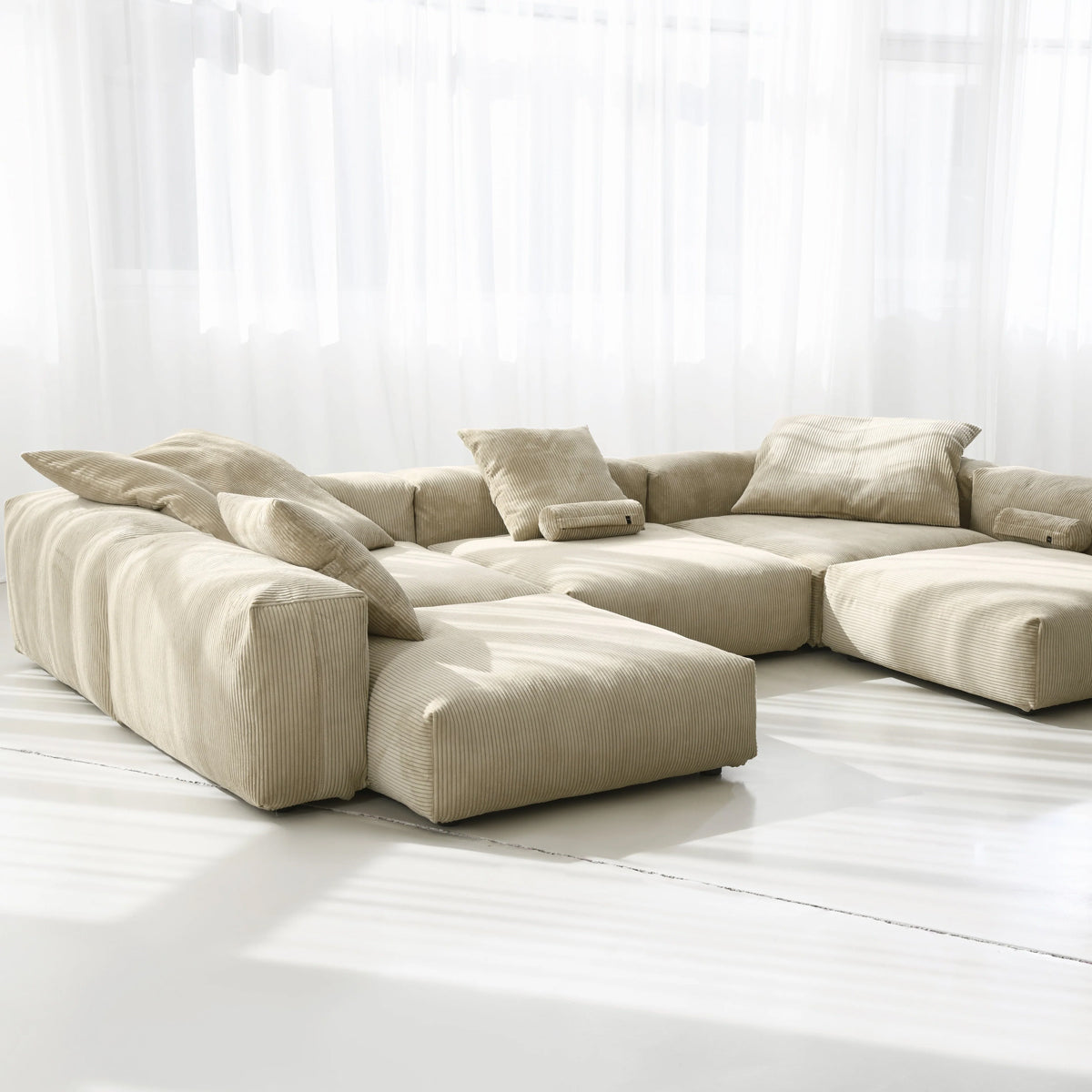 Vetsak Sofa - Sofa Set 09 Opstilling - Cord Velour