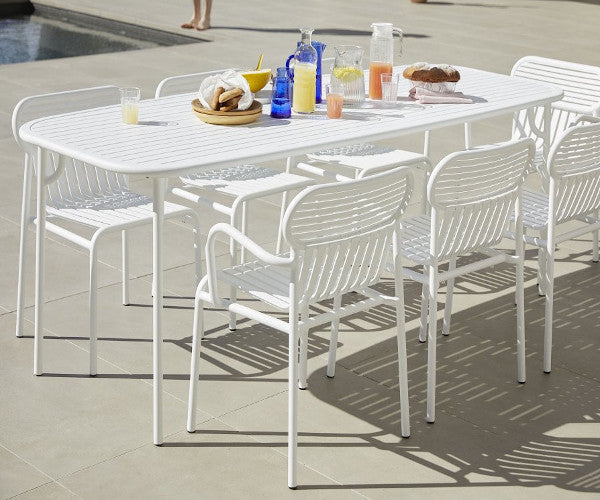 Petite Friture Week-end loungestol - white