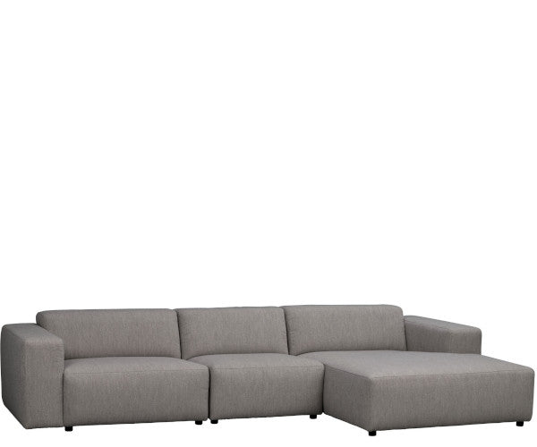Rowico Home Willard sofa - Alice grå - højrevendt chaiselong - 312 cm