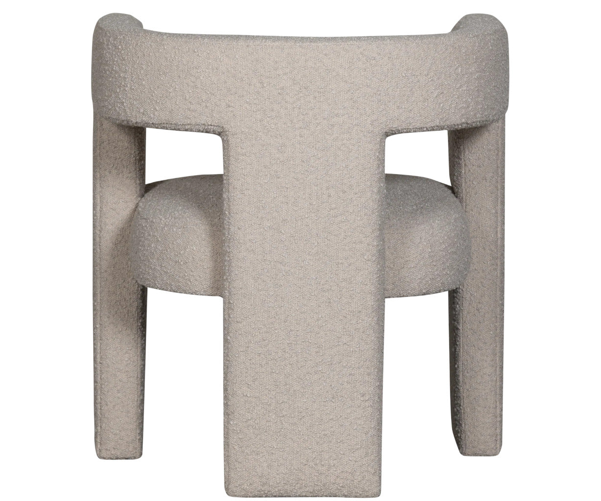 Woood Tiwa stol - boucle beige