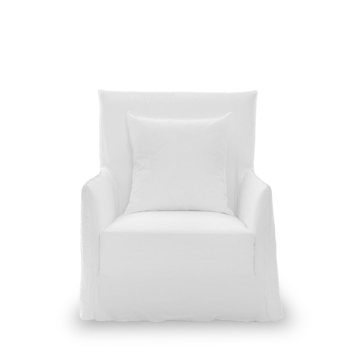 Gervasoni Ghost 04 Loungestol - Lino Bianco