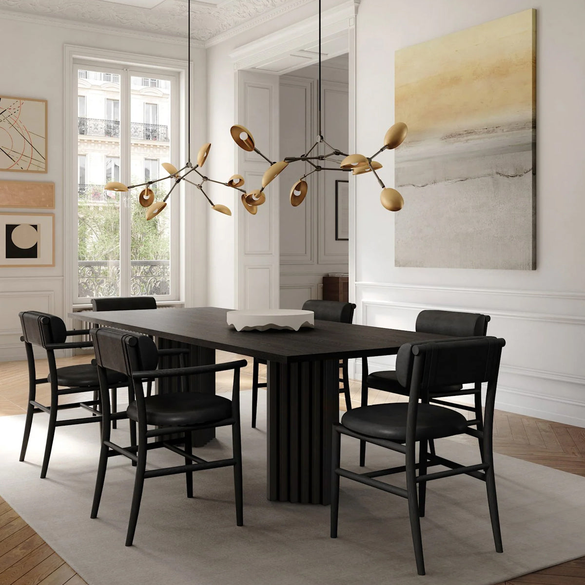 101 CPH Nama Dining Chair - Coffee Black